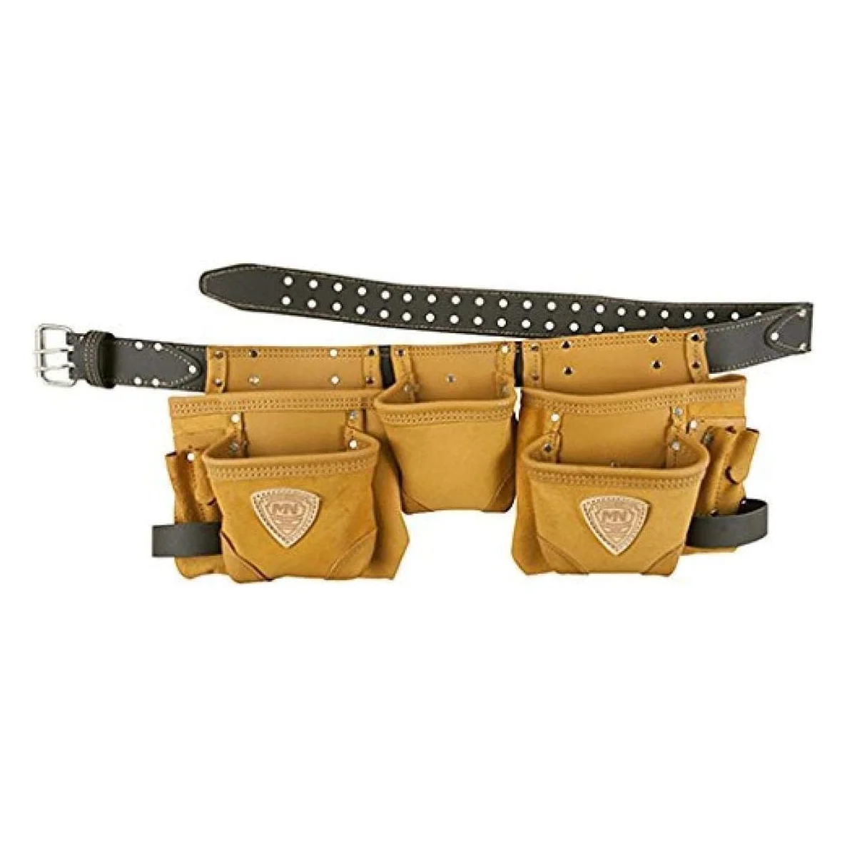 McGuire-Nicholas 12-Pocket Classic Leather Carpenter Apron