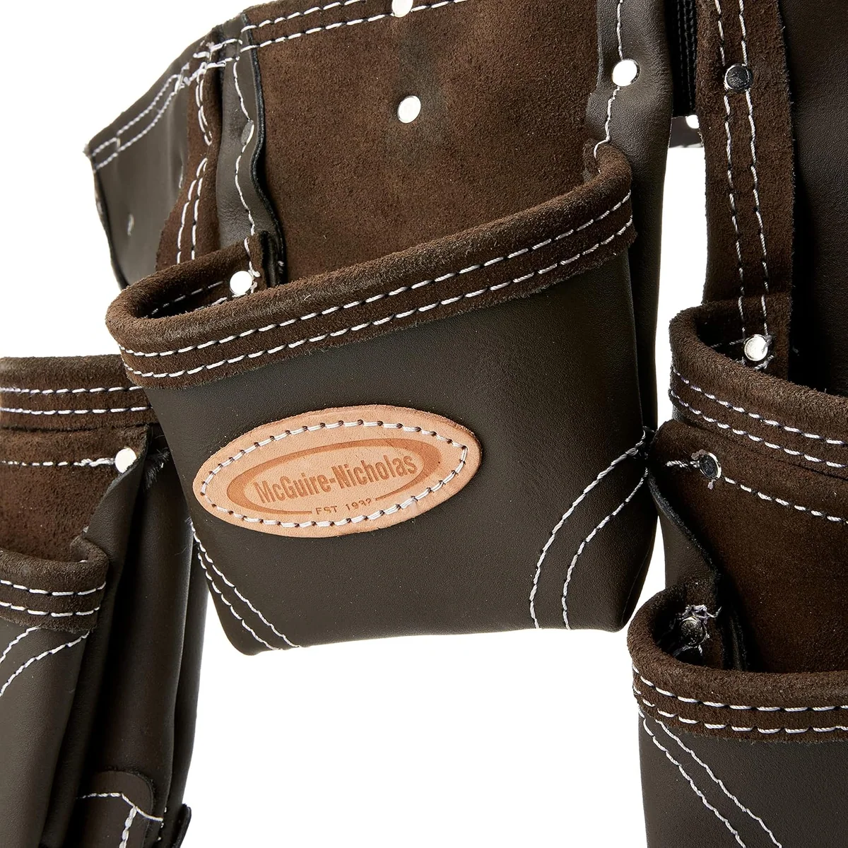 McGuire-Nicholas Contractor Apron, Oil-Tanned Leather