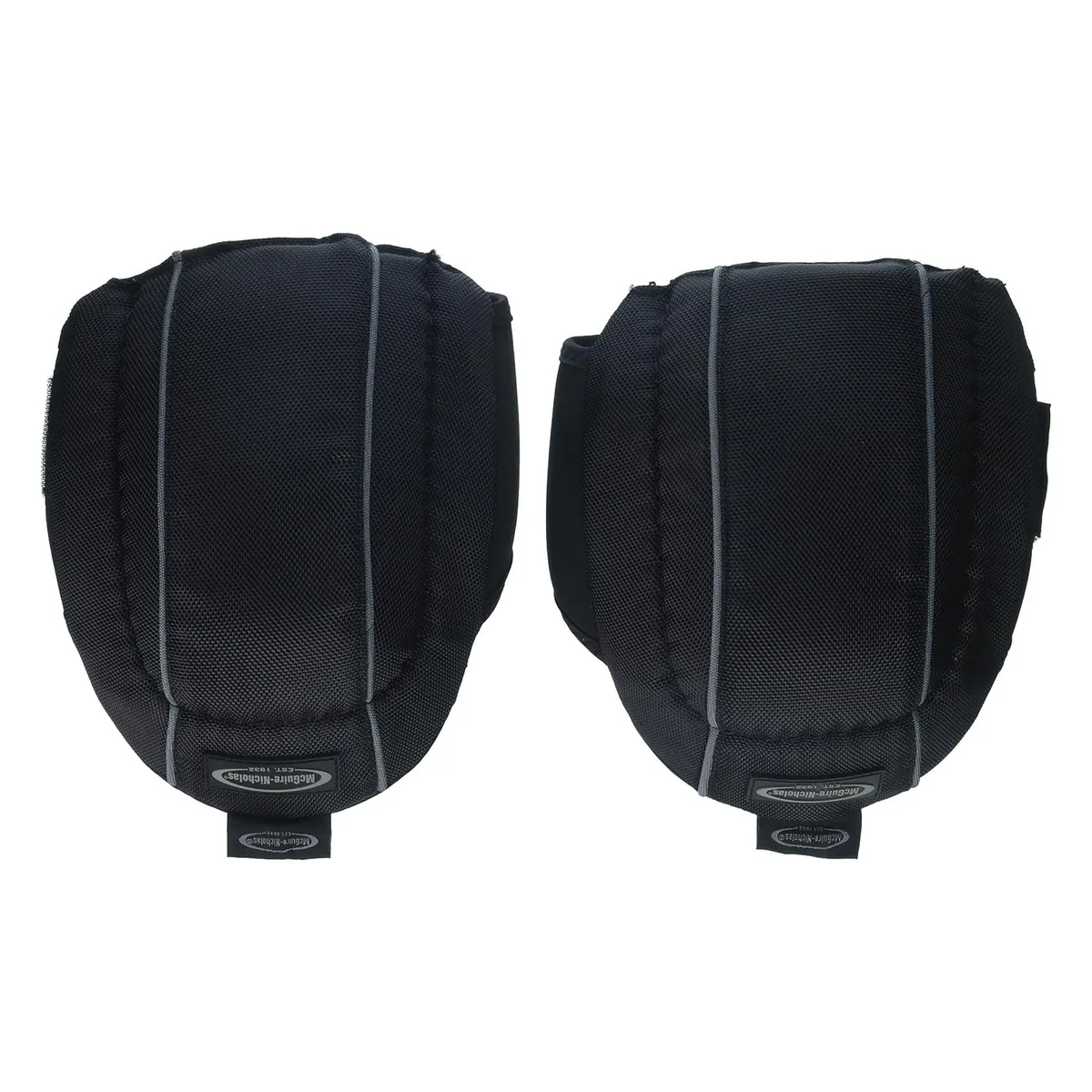 McGuire-Nicholas Non-Marring Knee Pads, Black/Gray